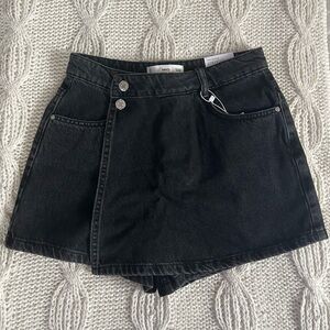 NWT | Mango Denim Skort